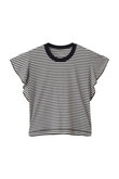 80ストレッチコットン ラッフルタンク