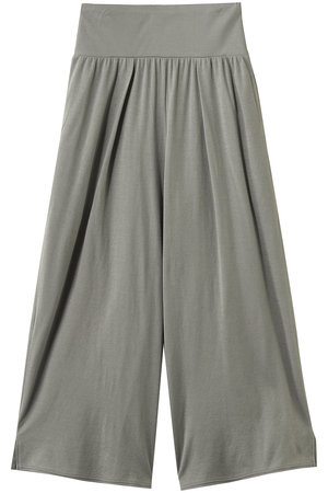 スリードッツ/three dotsのスマイルダブルコットン クロップドパンツ(110600/110602)