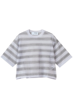 スリードッツ/three dotsのアロア シアーTシャツ(110100/110102)