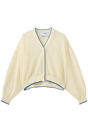 スリードッツ/three dotsのアロア シアー カーディガン(110100/110104)