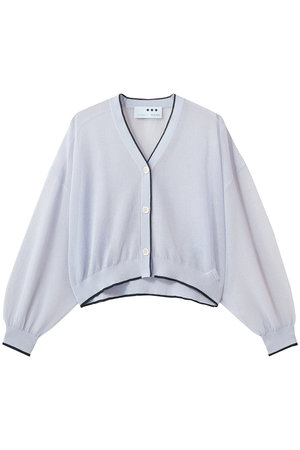 スリードッツ/three dotsのアロア シアー カーディガン(110100/110104)