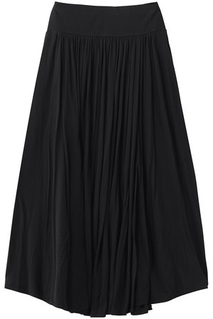 スリードッツ/three dotsのジャージーコレット ウィンドフレアスカート(110700/110703)