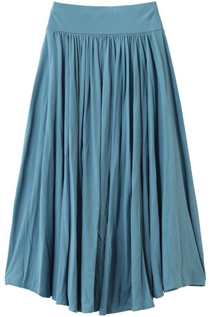 スリードッツ/three dotsのジャージーコレット ウィンドフレアスカート(110700/110703)