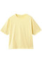スビン28ジャージー クルーネックTシャツ スリードッツ/three dots レモン