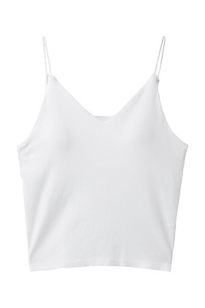 スリードッツ/three dotsのファンデーションコットン　ブラキャミソール(110100/110101)