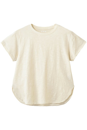 スリードッツ/three dotsのオーガニックスラブ　クルーネック(110100/110103)