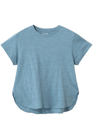 スリードッツ/three dotsのオーガニックスラブ　クルーネック(110100/110103)