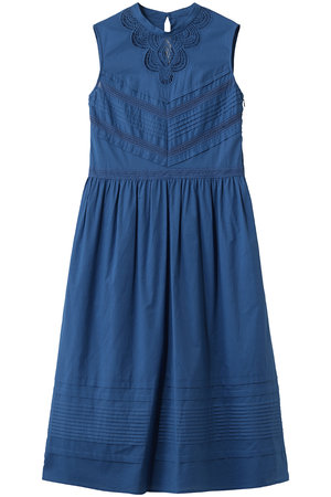 スリードッツ/three dotsのジェローム レースドレス(110500/110503)