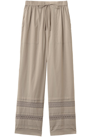 スリードッツ/three dotsのジェローム レースパンツ