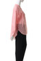 Shirring swell シャツ スリードッツ/three dots