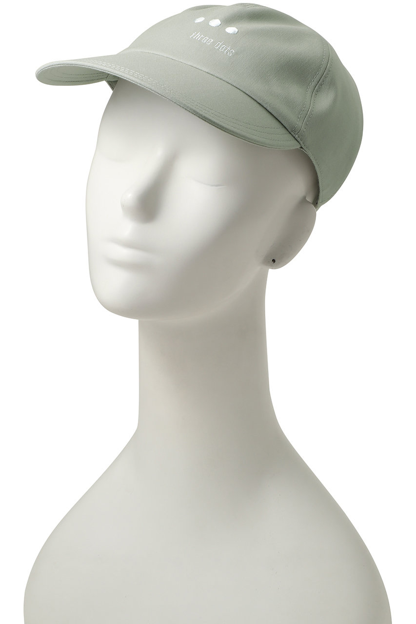 three dots(スリードッツ)｜【UNISEX】コットンツイル キャップ