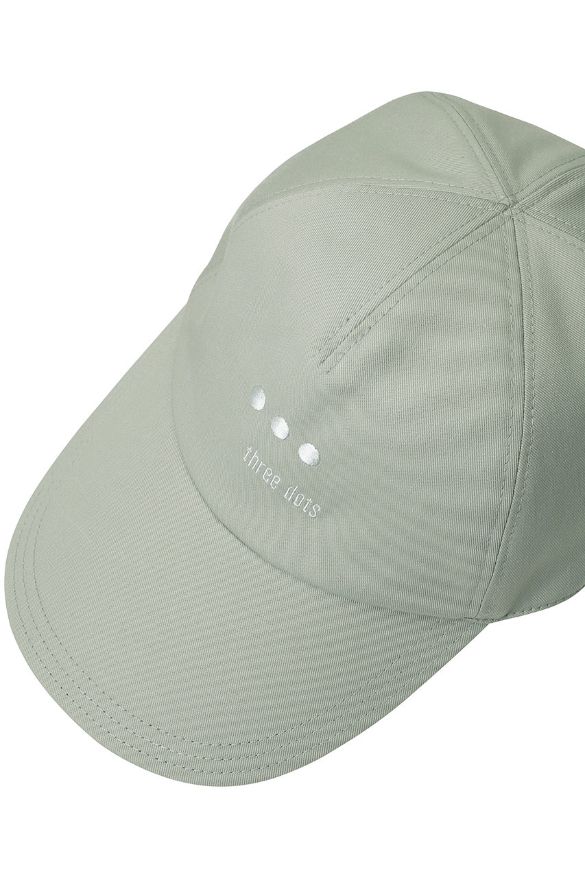 three dots(スリードッツ)｜【UNISEX】コットンツイル キャップ