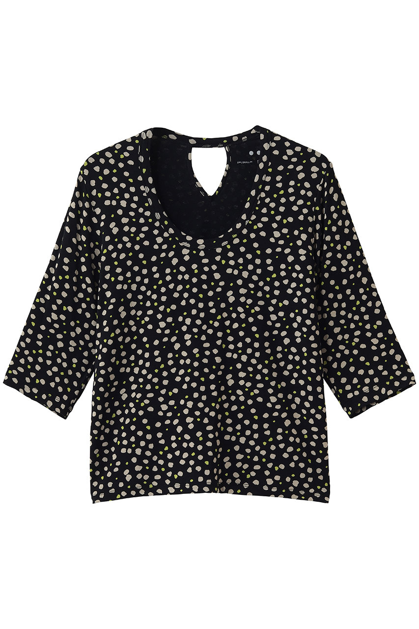 スリードッツ/three dotsのトラベルライン ジェシカ Tシャツ(マルチ/GX1001Y)