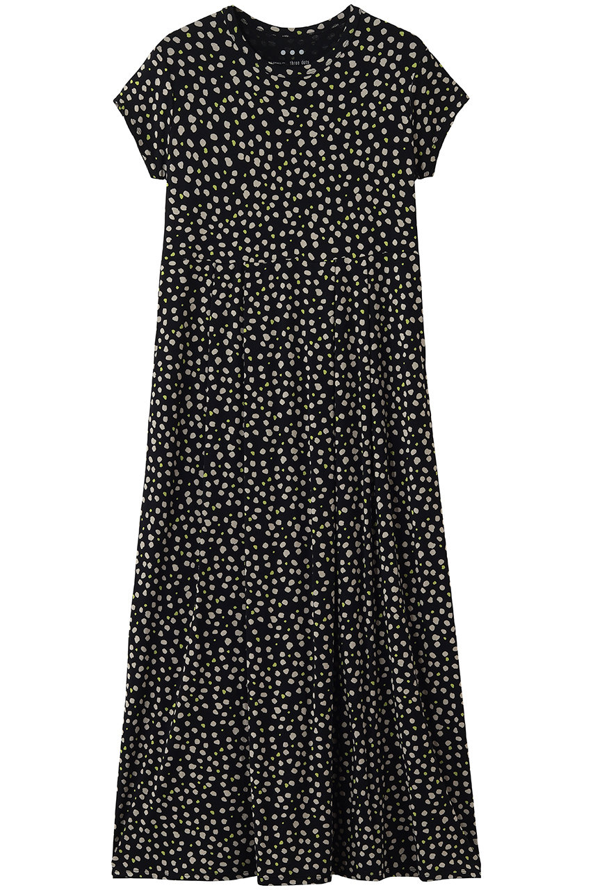 スリードッツ/three dotsのトラベルライン ドレス(マルチ/GX5001Y)