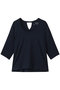 トラベルライン ジェシカ Tシャツ スリードッツ/three dots ダークネイビー