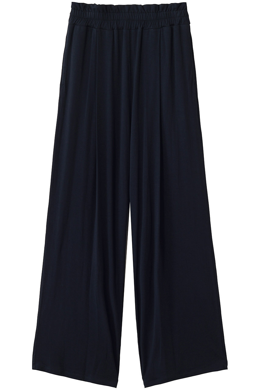 スリードッツ/three dotsのトラベルラインパンツ(ダークネイビー/LG6011Y)