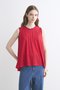 ドライコットン ドレスTシャツ ドレープタンクトップ スリードッツ/three dots