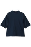 スビン28 ジャージー モックネックTシャツ