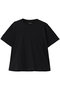 【UNISEX】シルケンジャージー ショートスリーブ スリードッツ/three dots ブラック