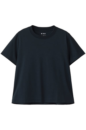 スリードッツ/three dotsの【UNISEX】シルケンジャージー ショートスリーブ(110100/110102)