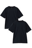 【UNISEX】パウダリーコットン 2パックTシャツ（吸水速乾・UVカット）