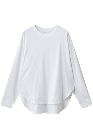 スリードッツ/three dotsのサンデッドジャージー ルーズロングTシャツ(110100/110103)