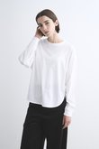 サンデッドジャージー ルーズロングTシャツ