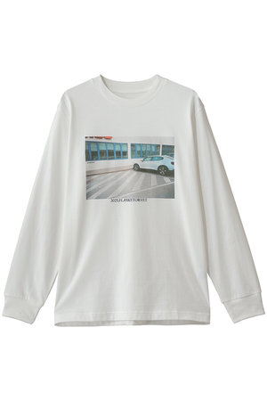 スリードッツ/three dotsの【UNISEX】グラフィック ロングスリーブTシャツ(110100/110103)
