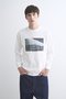 【UNISEX】グラフィック ロングスリーブTシャツ スリードッツ/three dots