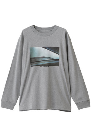 スリードッツ/three dotsの【UNISEX】グラフィック ロングスリーブTシャツ(110100/110103)