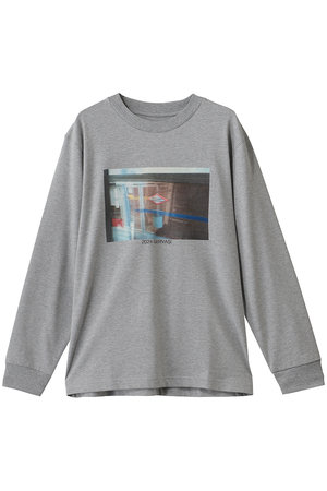 スリードッツ/three dotsの【UNISEX】グラフィック ロングスリーブTシャツ(110100/110103)