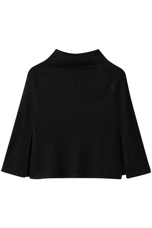 スリードッツ/three dotsのルレックスセーター ケープ(110300/110301)