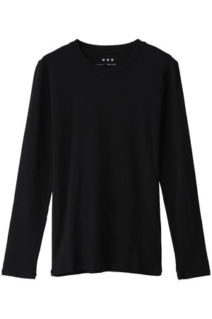 スリードッツ/three dotsのファンデーションコットン長袖Tシャツ(110100/110103)