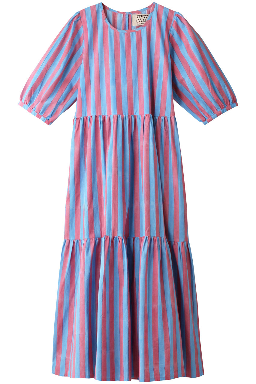 春ファッション値下げセール！ 2021SS wave stripe narrow dress