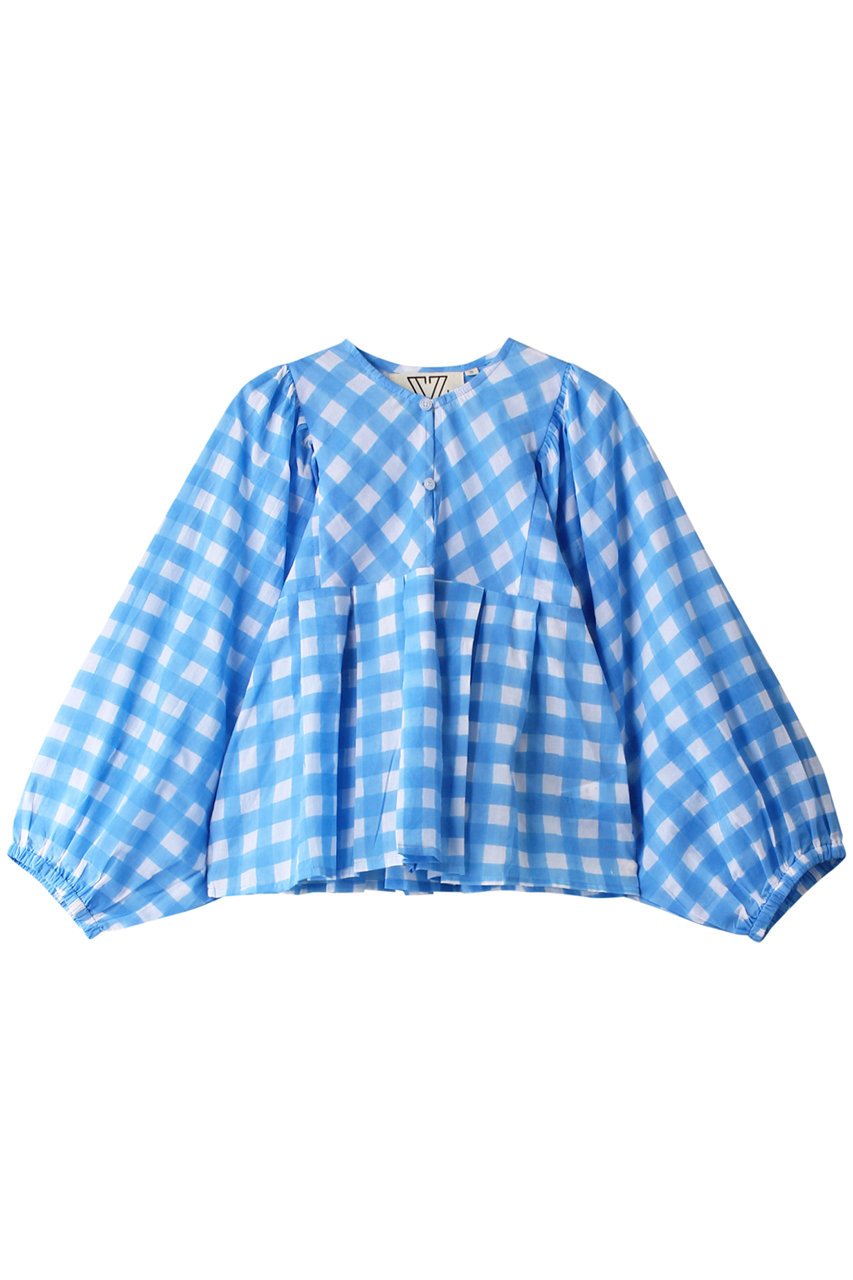 SZ Blockprints(エスゼット ブロックプリント)｜EVA TOP GINGHAM ノー