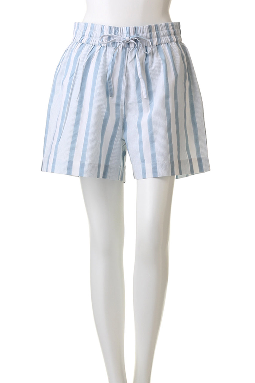 DRAWSTRING SHORTS SEASIDE STRIPE ドロストショートパンツ