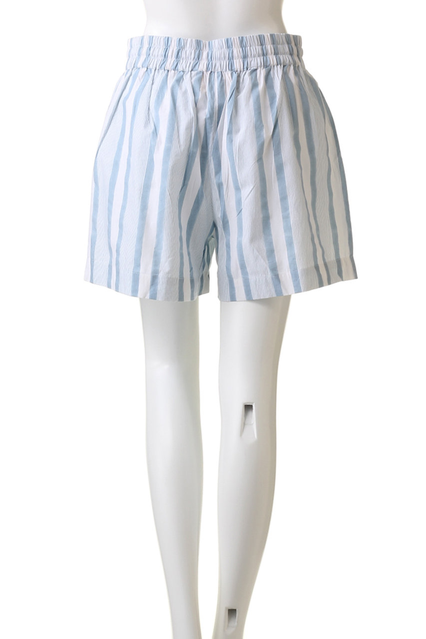 DRAWSTRING SHORTS SEASIDE STRIPE ドロストショートパンツ