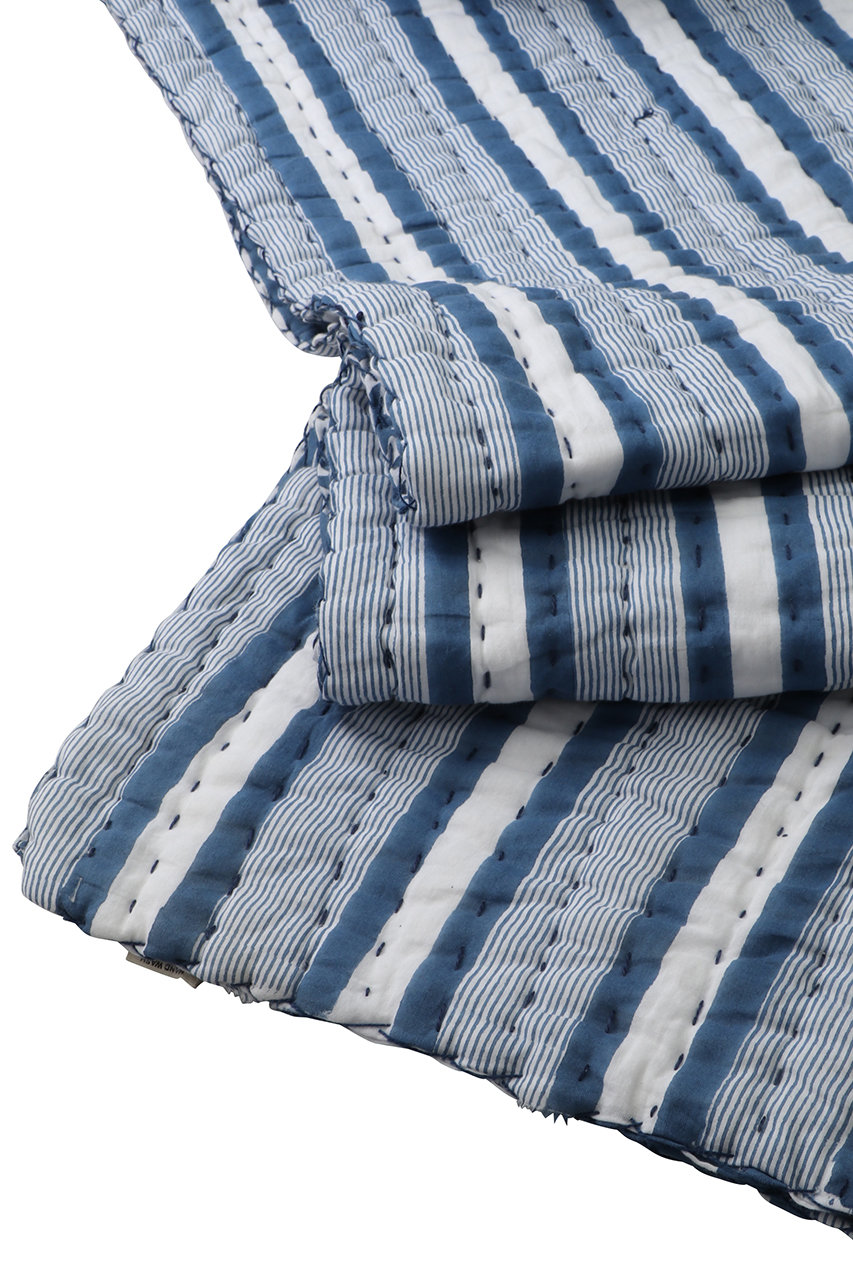 MEDIUM QUILT SEASIDE STRIPE キルト