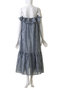 CICI DRESS SMALL GINGHAM ティアードキャミワンピース エスゼット ブロックプリント/SZ Blockprints