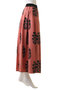 FLARE SKIRT POPPY ベルベットウエスト フレアスカート エスゼット ブロックプリント/SZ Blockprints