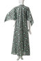 ARTEMISIA DRESS LISBON IN DEEP フレアスリーブワンピース エスゼット ブロックプリント/SZ Blockprints