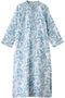 ISLE FROCK ISA スタンドカラーカバーアップワンピース エスゼット ブロックプリント/SZ Blockprints ライトブルー