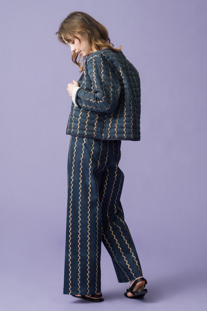 エスゼットブロックプリント　リバーシブル　キルティング　ジャケット SZ Blockprints Reversible Quilted Jacket エスゼットブロック