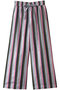 DRAWSTRING PANTS MULTI STRIPE ドロストワイドパンツ エスゼット ブロックプリント/SZ Blockprints マルチ