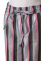 DRAWSTRING PANTS MULTI STRIPE ドロストワイドパンツ エスゼット ブロックプリント/SZ Blockprints