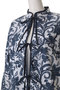 ELSA SUMMER COAT BIG PHOOL スタンドカラーコート エスゼット ブロックプリント/SZ BLOCKPRINTS