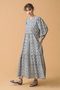 ORTI DRESS DITSY ティアードワンピース エスゼット ブロックプリント/SZ BLOCKPRINTS