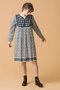 JAIPUR DRESS DITSY ミニワンピース エスゼット ブロックプリント/SZ BLOCKPRINTS