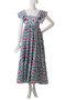 CHARLOTTE DRESS LISBON ワンピース エスゼット ブロックプリント/SZ BLOCKPRINTS