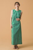 【日本限定】RINA DRESS THICK STRIPE ノースリーブワンピース